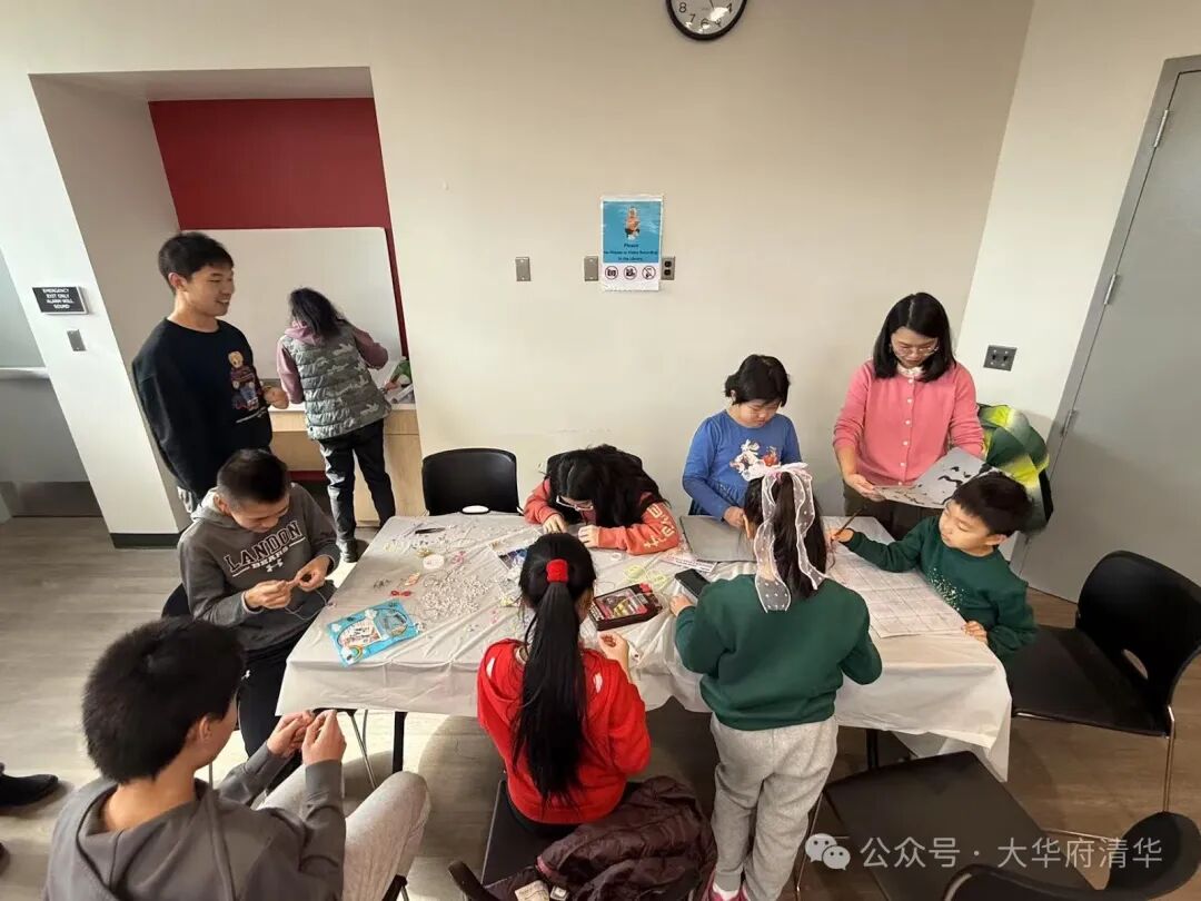 清华青少年二代二月友谊手工艺活动：在欢乐中开启温暖情谊